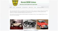 Desktop Screenshot of ndu.no