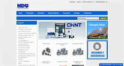 Desktop Screenshot of ndu.cl