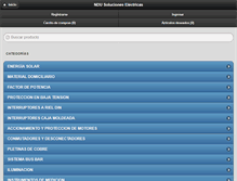 Tablet Screenshot of ndu.cl